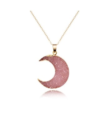 Collier Lune ''Rose'' ou a consommer sur place