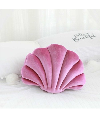 Coussin Coquillage  Rose Pomelo de pas cher