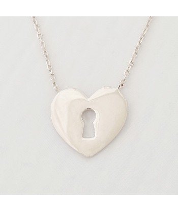 Collier Cœur Deep Love - Argent 925 Rhodié votre