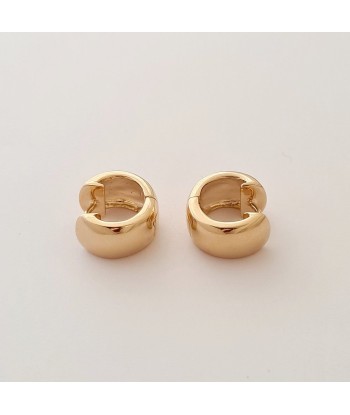 Boucles d'Oreilles Voulez-Vous - Créoles Plaqué Or 18K - 2 cm meilleur choix