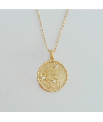 Collier Verseau - Signe Astro - Constellation - Plaqué Or 18K Zirconium chez Cornerstreet bien 