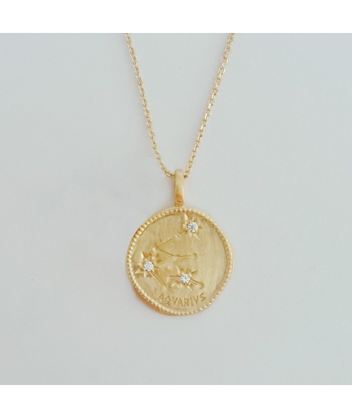 Collier Verseau - Signe Astro - Constellation - Plaqué Or 18K Zirconium chez Cornerstreet bien 