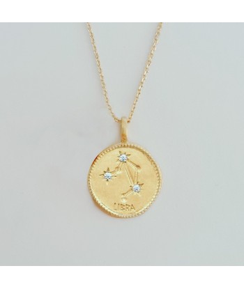 Collier Taureau - Signe Astro - Constellation - Plaqué Or 18K Zirconium solde