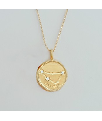 Collier Bélier - Signe Astro - Constellation - Plaqué Or 18K Zirconium 2023