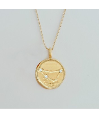 Collier Taureau - Signe Astro - Constellation - Plaqué Or 18K Zirconium solde