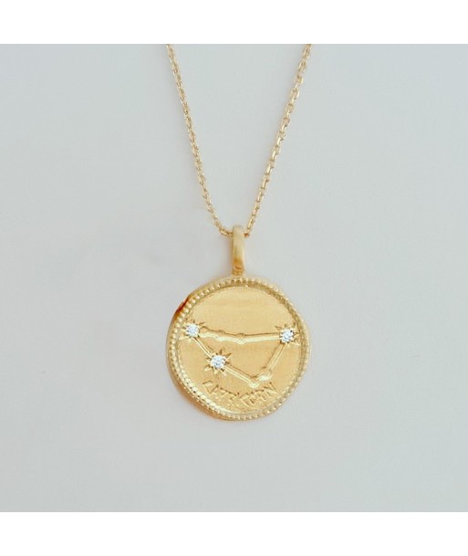 Collier Capricorne - Signe Astro - Constellation - Plaqué Or 18K Zirconium Les êtres humains sont 