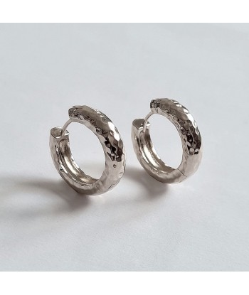 Boucles d'Oreilles Camilla - Créoles Argent 925 Rhodié - 2 cm Comparez et commandez 