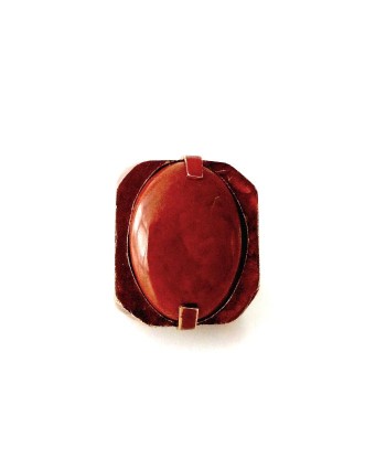 Bague Jaspe rouge ouvre sa boutique