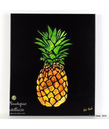 L'ANANAS - TABLEAU DÉCORATION ANTILLAISE est présent 