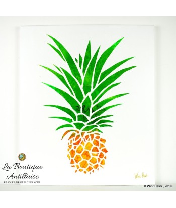 L'ANANAS VICTORIA - TABLEAU DÉCORATION ANTILLAISE shop