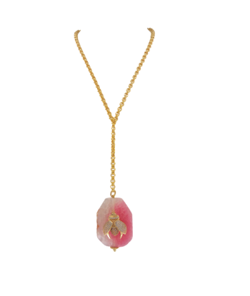 COLLIER AGATE ABEILLE prix