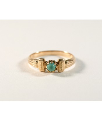 Bague or rose et turquoise acheter en ligne