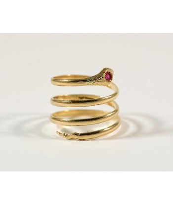 Bague serpent en or chez Cornerstreet bien 