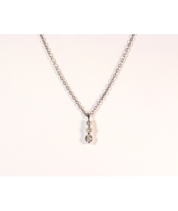 Collier Trois diamants la livraison gratuite