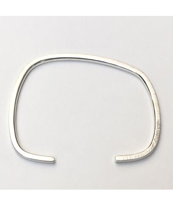 Bracelet "Open" brossé - argent plus qu'un jeu 