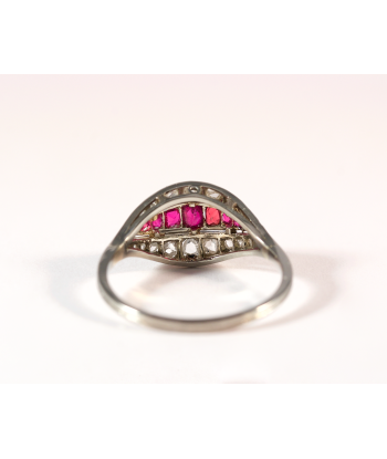 Bague Diamant et Rubis Vous souhaitez 