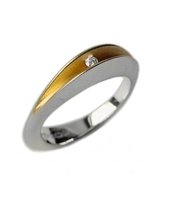 Bague "Shell" diamant soldes