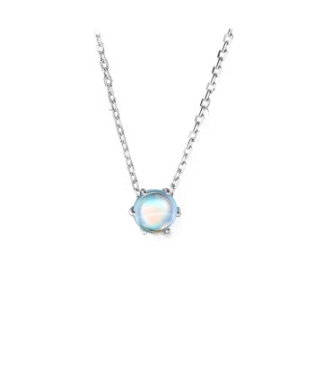 Collier Pierre de Lune Arc en Ciel  ''Harmonie'' pas cheres